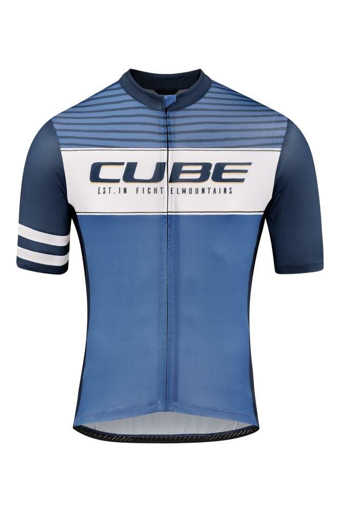 Cube BLACKLINE Trikot CMPT kurzarm - Liquid-Life #Wähle Deine Farbe_Blau