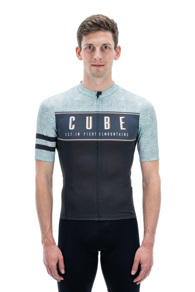 Cube BLACKLINE Trikot CMPT kurzarm - Liquid-Life #Wähle Deine Farbe_Grey´n´Blue