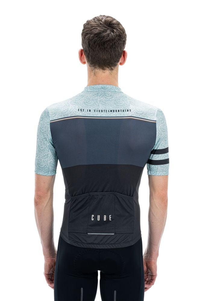 Cube BLACKLINE Trikot CMPT kurzarm - Liquid-Life #Wähle Deine Farbe_Grey´n´Blue