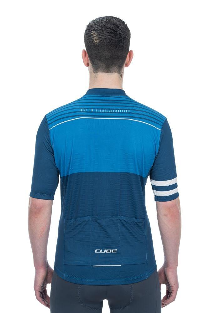 Cube BLACKLINE Trikot CMPT kurzarm - Liquid-Life #Wähle Deine Farbe_Blau