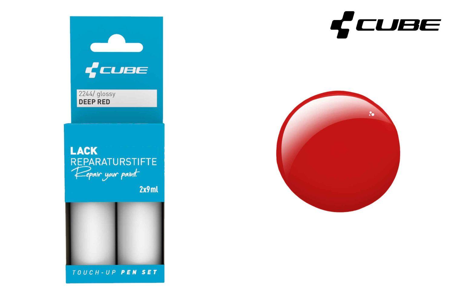 Cube Lackreparaturstift Set - Liquid-Life #Wähle Deine Farbe_Deep Red Glossy