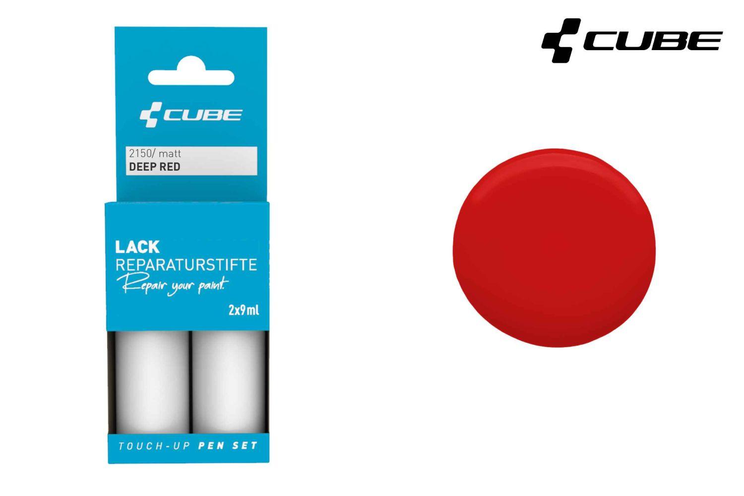 Cube Lackreparaturstift Set - Liquid-Life #Wähle Deine Farbe_Deep Red Matt