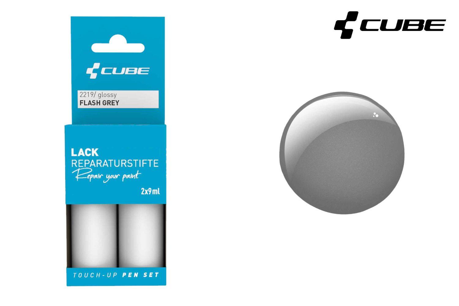 Cube Lackreparaturstift Set - Liquid-Life #Wähle Deine Farbe_Flash Grey Glossy