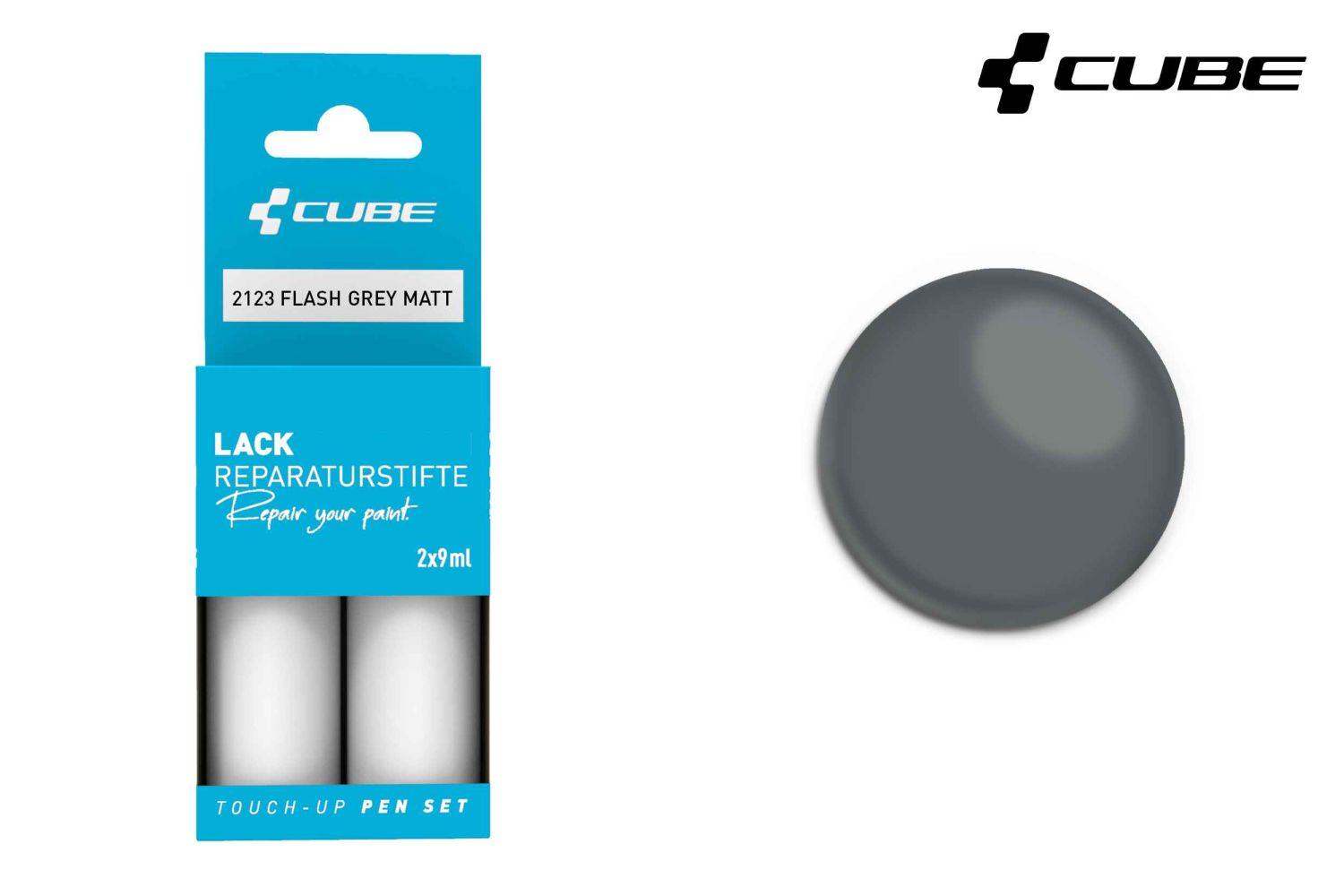 Cube Lackreparaturstift Set - Liquid-Life #Wähle Deine Farbe_Flash Grey Matt