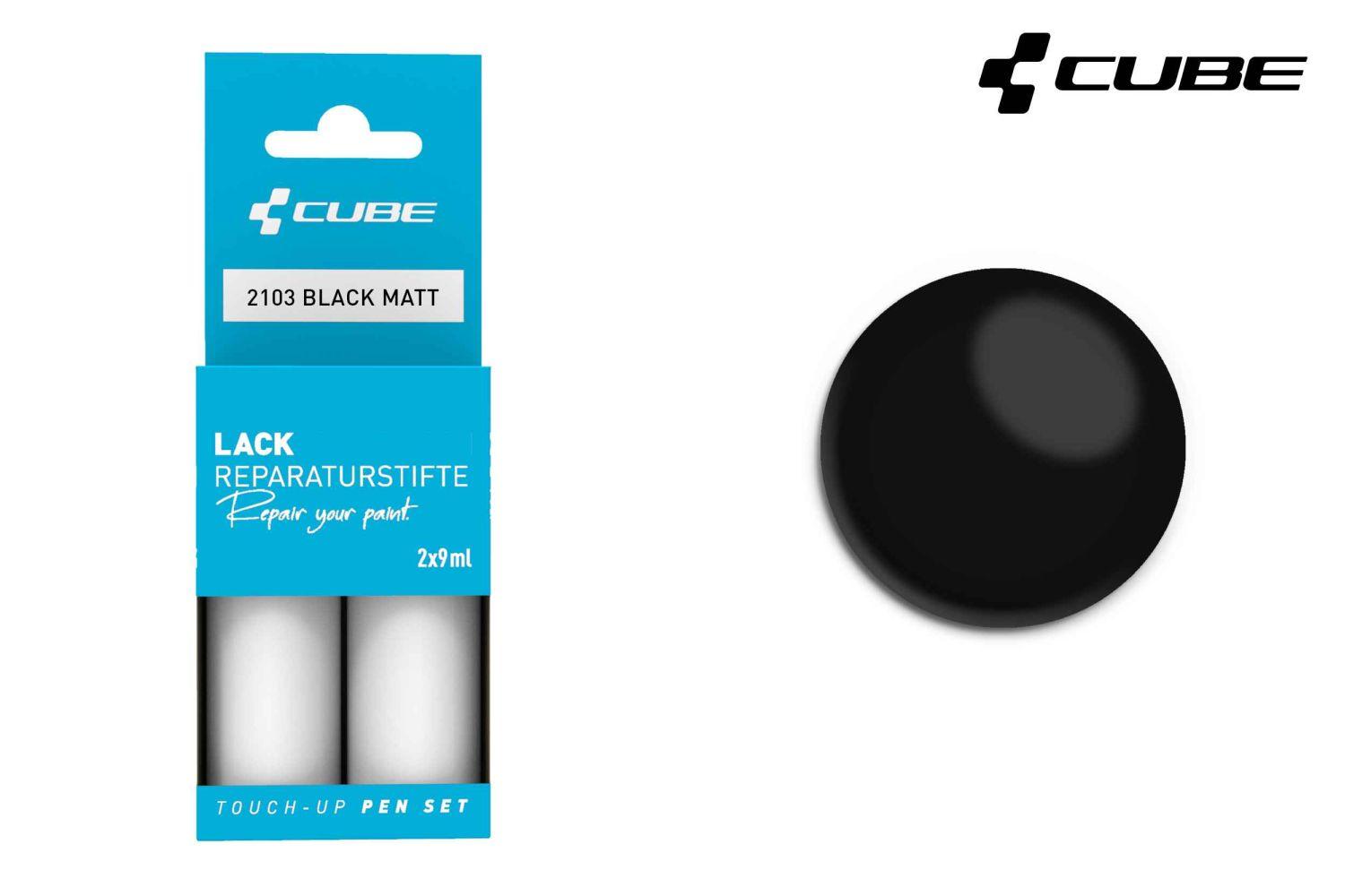 Cube Lackreparaturstift Set - Liquid-Life #Wähle Deine Farbe_Black Matt