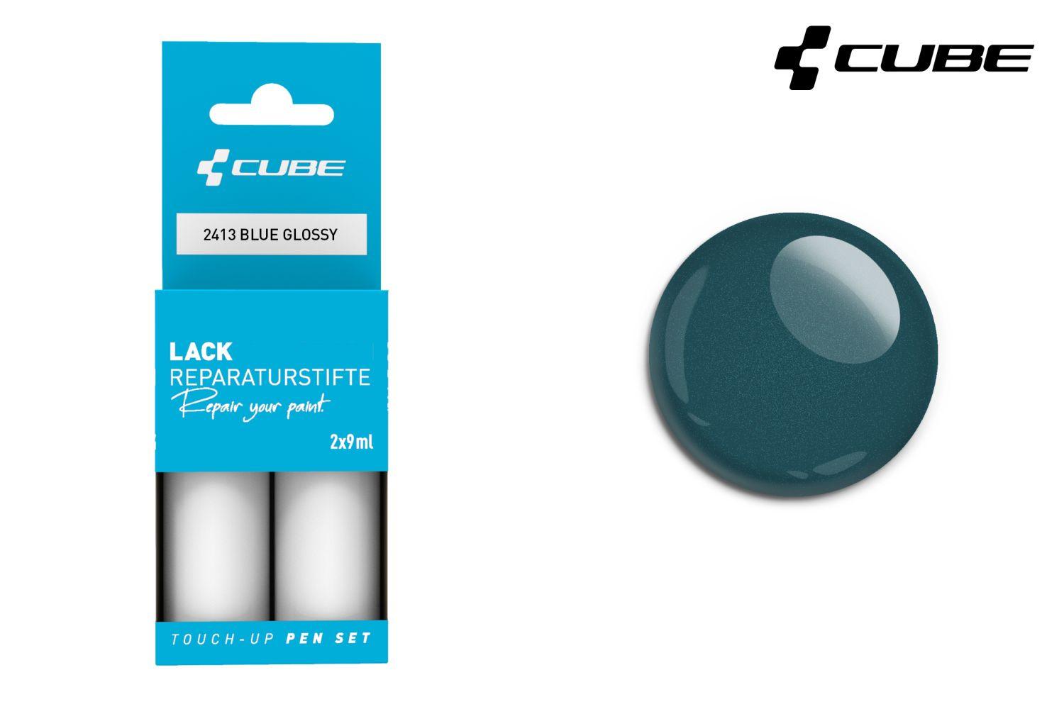 Cube Lackstift Set BLUE glossy 2413 - Liquid-Life