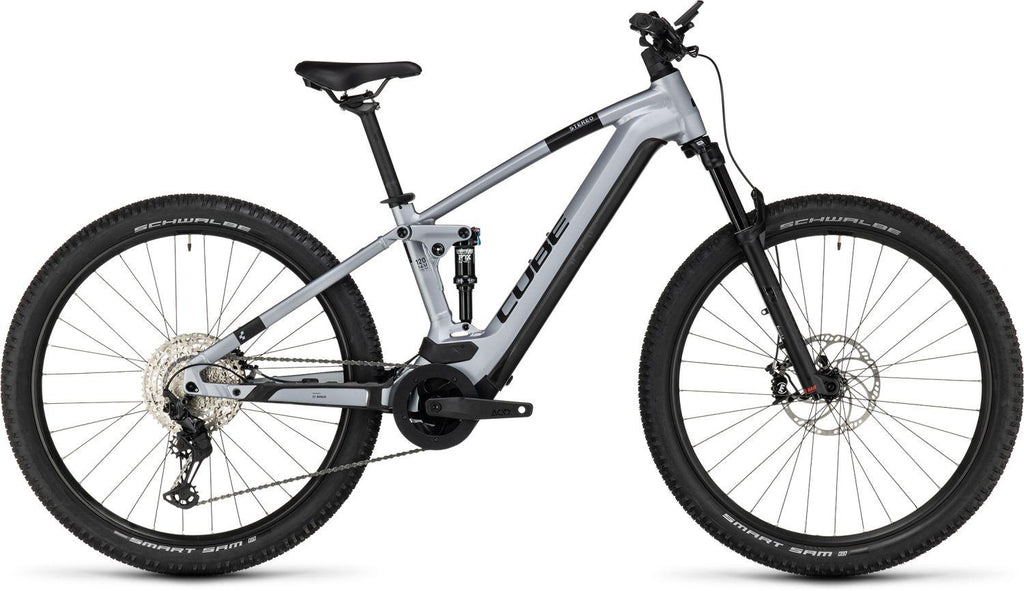 Cube Stereo Hybrid 120 Race 750 polarsilver´n´black 2023 - Liquid-Life