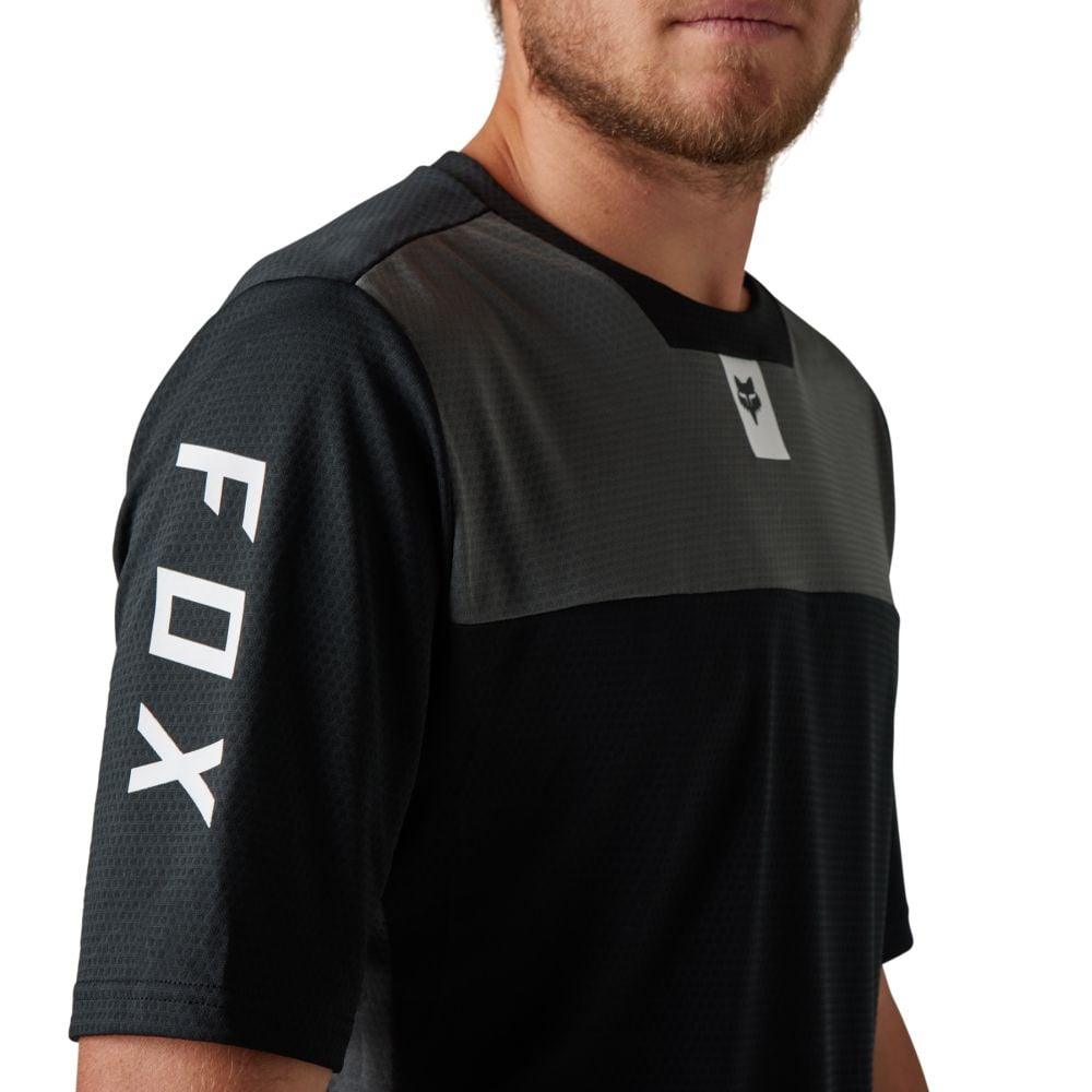 Fox Defend SS Jersey - Liquid-Life #Wähle Deine Farbe_Black