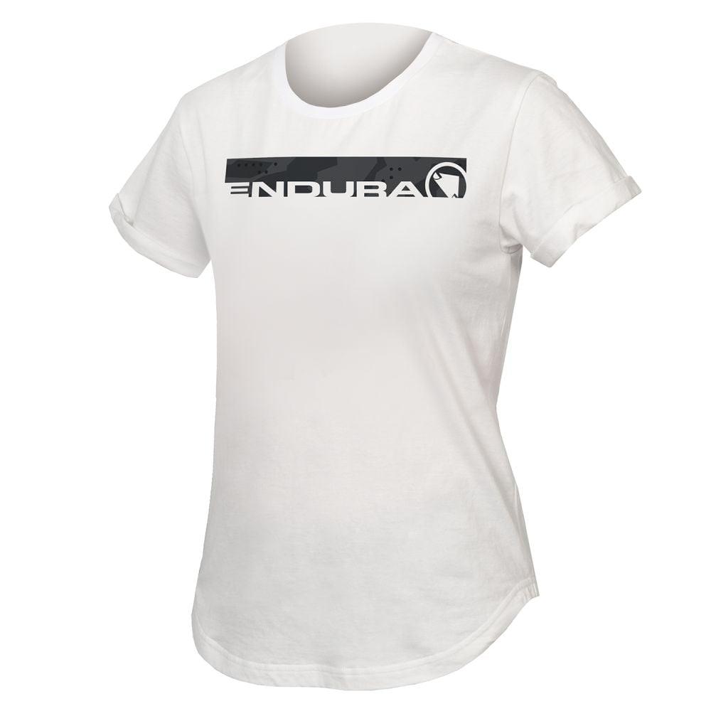 Endura Damen One Clan Organic T-Shirt - Liquid-Life #Wähle Deine Farbe_Camo Weiß