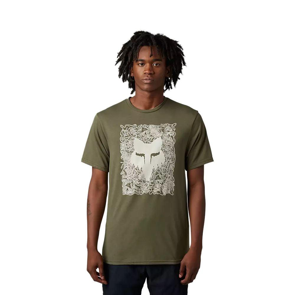 Fox Auxlry SS Tech Tee - Liquid-Life #Wähle Deine Farbe_Green