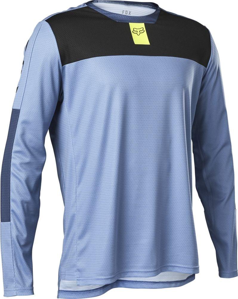 Fox Defend LS Jersey Foxhead - Liquid-Life #Wähle Deine Farbe_Dust Blue