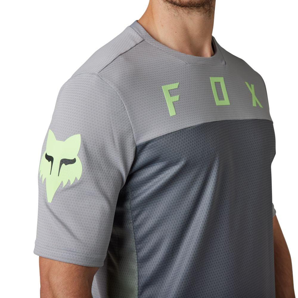 Fox Defend SS Jersey Cekt 2023 - Liquid-Life #Wähle Deine Farbe_Black/Grey