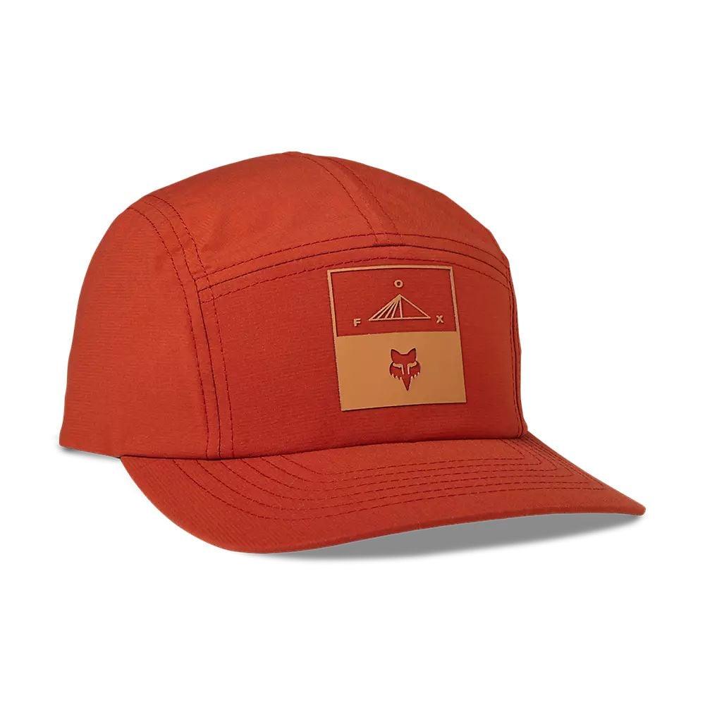 Fox Summit Camper 5 Panel Hat - Liquid-Life #Wähle Deine Farbe_Scarlet