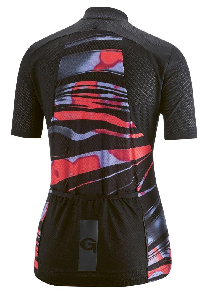 Gonso Damen-Radtrikot-1/2-FZ Turn - Liquid-Life #Wähle Deine Farbe_black