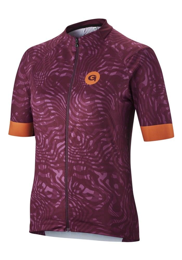 Gonso Scalette Radtrikot-1/2-FZ - Liquid-Life #Wähle Deine Farbe_Prune