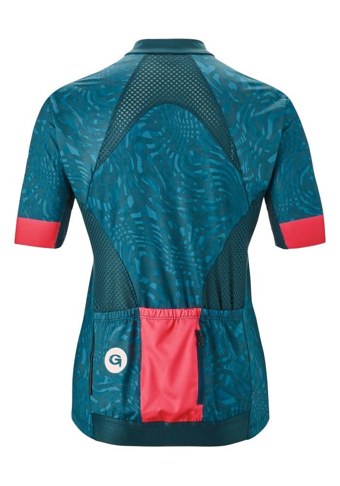 Gonso Scalette Radtrikot-1/2-FZ - Liquid-Life #Wähle Deine Farbe_Torrando Teal