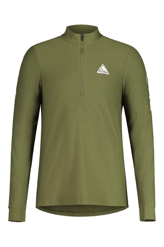 Maloja GoldammerM. Adventure Midlayer Shirt - Liquid-Life #Wähle Deine Farbe_Moss