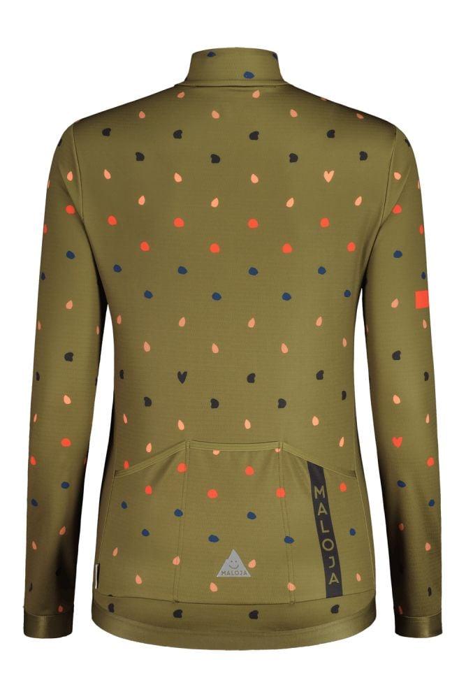 Maloja ToadstoolM. Cycle Jacket - Liquid-Life #Wähle Deine Farbe_Moss Dots