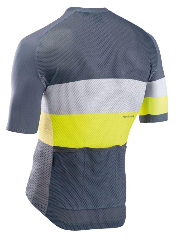 Northwave Blade Air Jersey SS - Liquid-Life #Wähle Deine Farbe_Darl Grey / Yellow Fluo