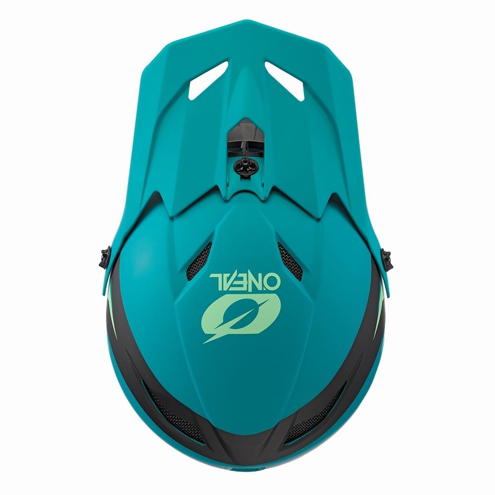 O'Neal Fury Helmet Stage - Liquid-Life #Wähle Deine Farbe_black/teal