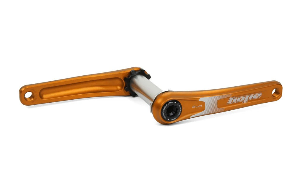 HOPE EVO Crankset No Spider - 68/73mm - Liquid-Life #Wähle Deine Farbe_Orange