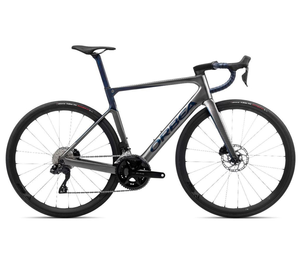 Orbea 23 ORCA M30iLTD PWR Glitter Anthracite - Blue Carbon View 2023 - Liquid-Life