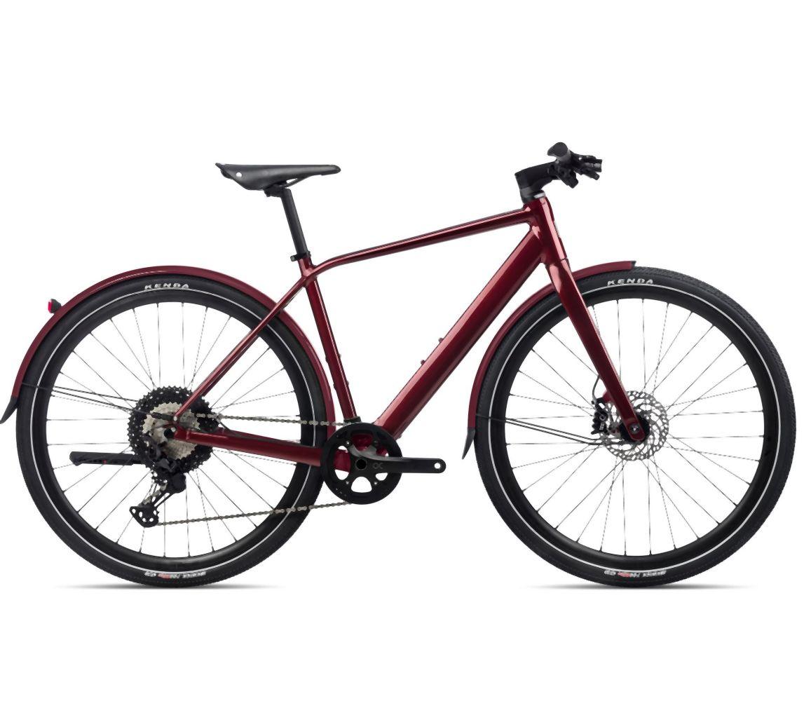 Orbea 23 VIBE H10 MUD Metallic Dark Red 2023 - Liquid-Life