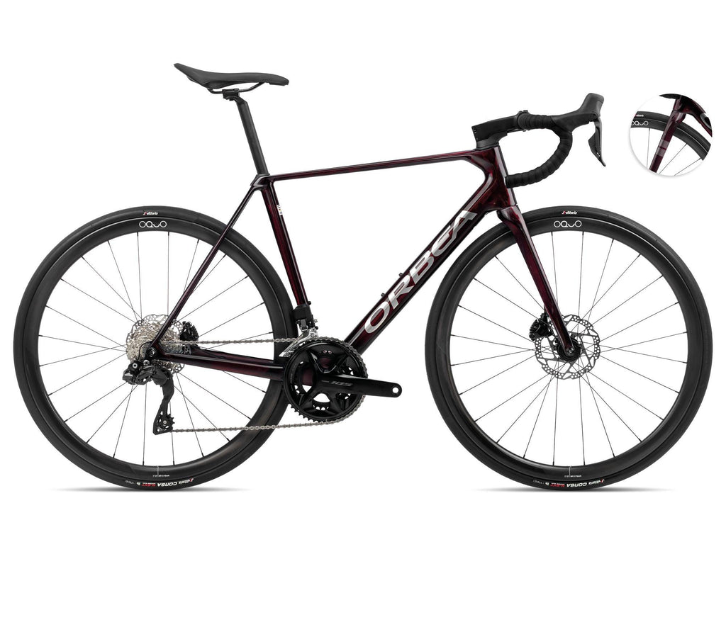 Orbea Orca M35I Wine Red - Titanium 2024 - Liquid-Life