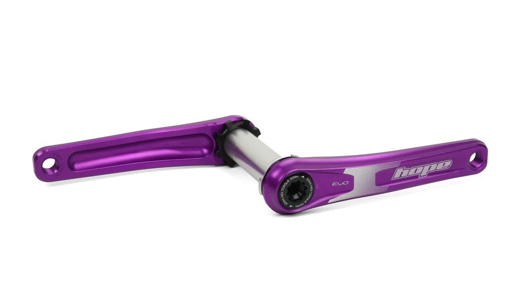 HOPE EVO Crankset No Spider - 68/73mm - Liquid-Life #Wähle Deine Farbe_Purple