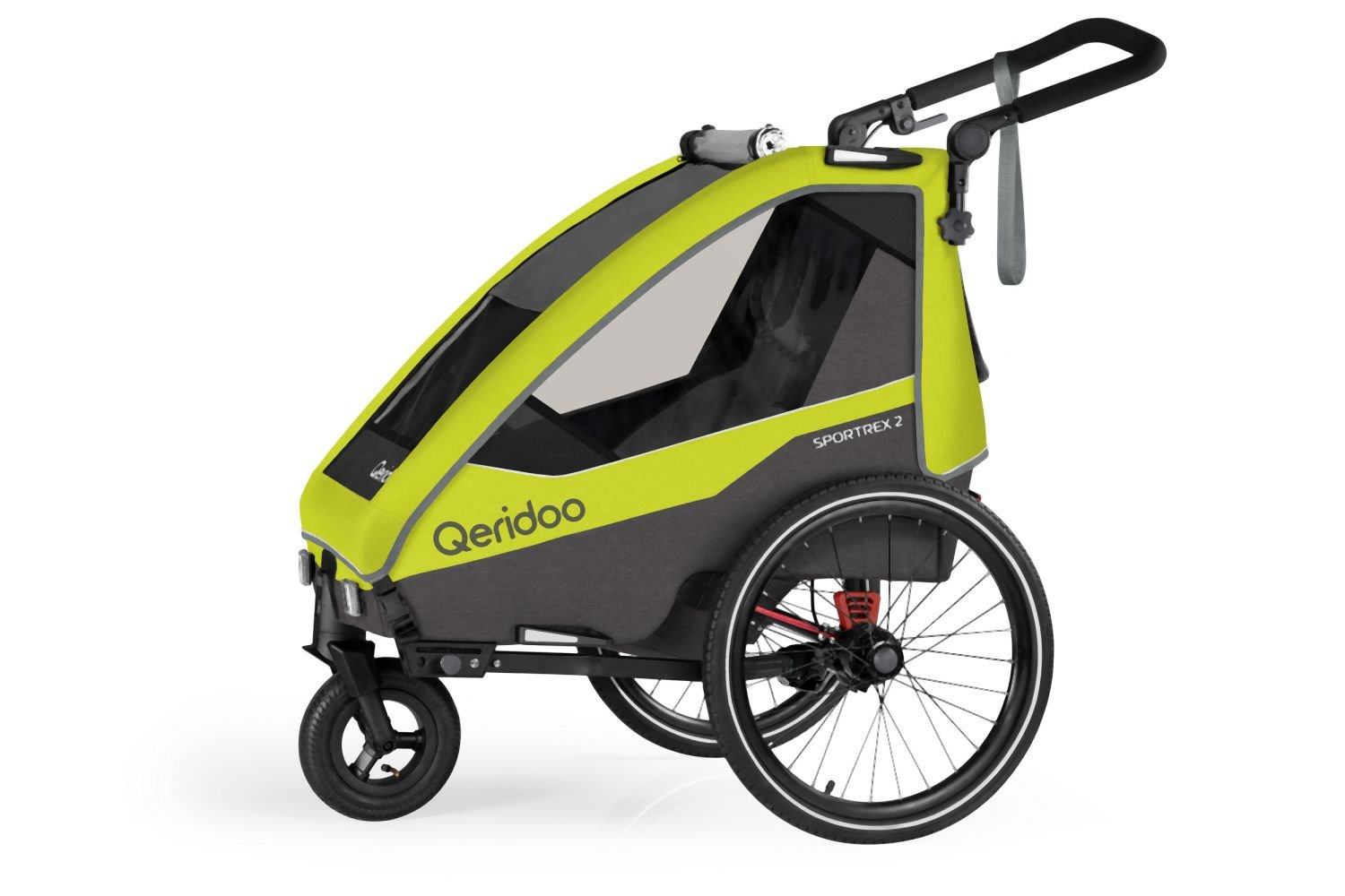 Tout Terrain Remorque pour Vélo pour 1 Enfant - Singletrailer II Sport -  caribbean green