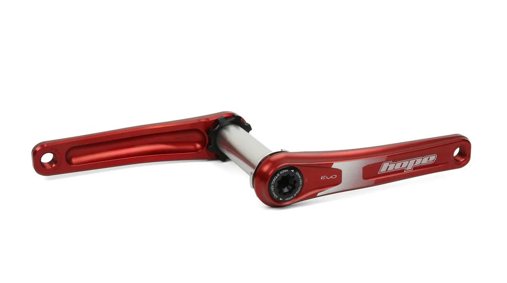 HOPE EVO Crankset No Spider - 68/73mm - Liquid-Life #Wähle Deine Farbe_Red