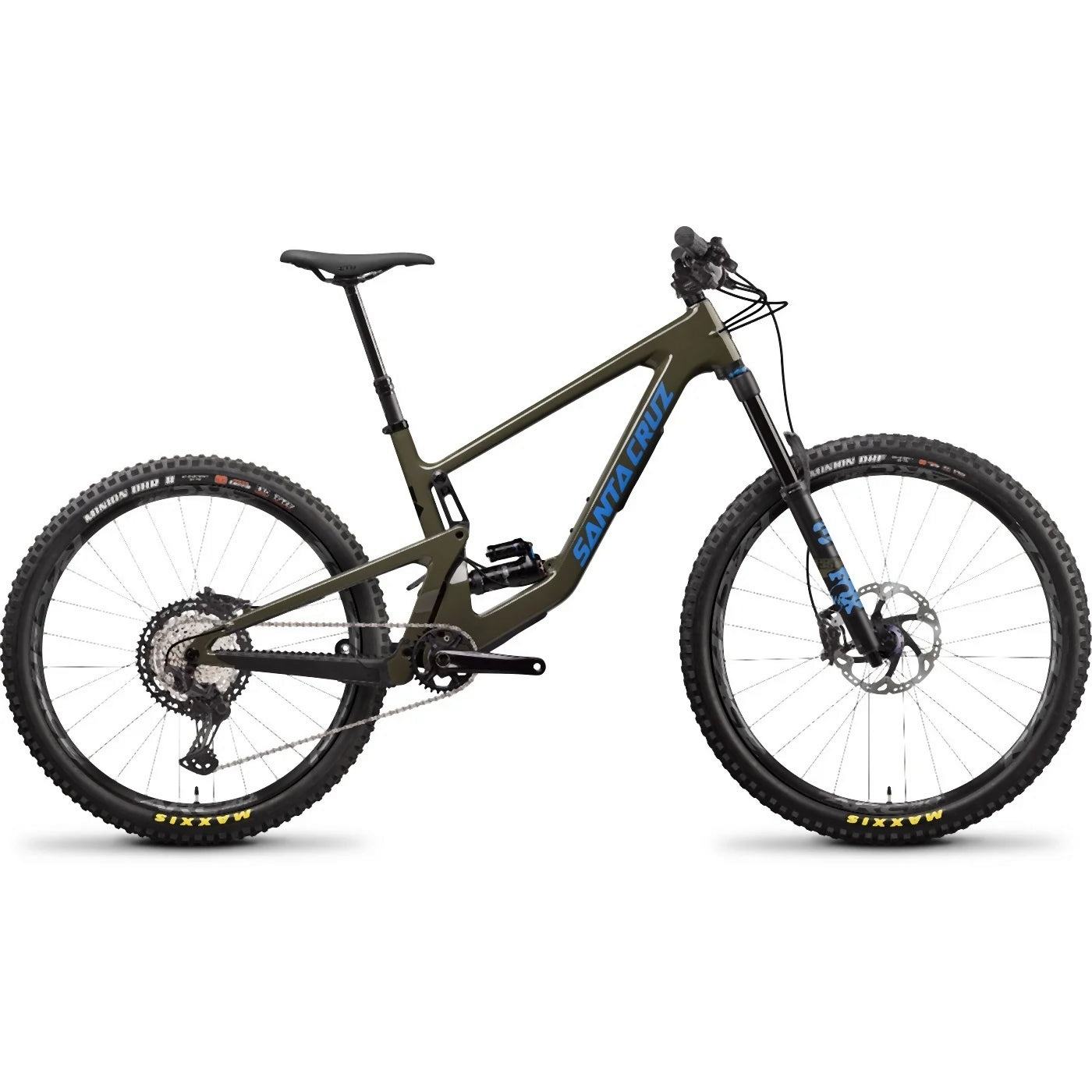 Santa Cruz Bronson | C | XT | Gloss Moss and Blue 2022