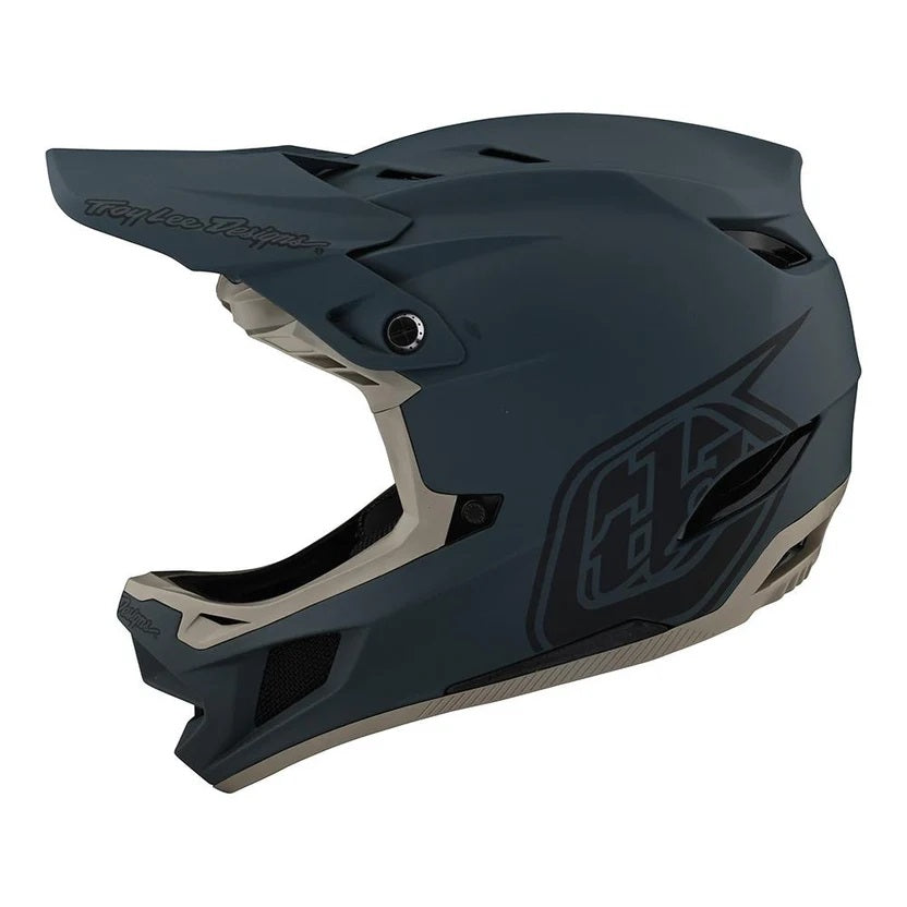 Troy Lee Designs D4 Composite Helmet - Liquid-Life #Wähle Deine Farbe_Stealth Gray