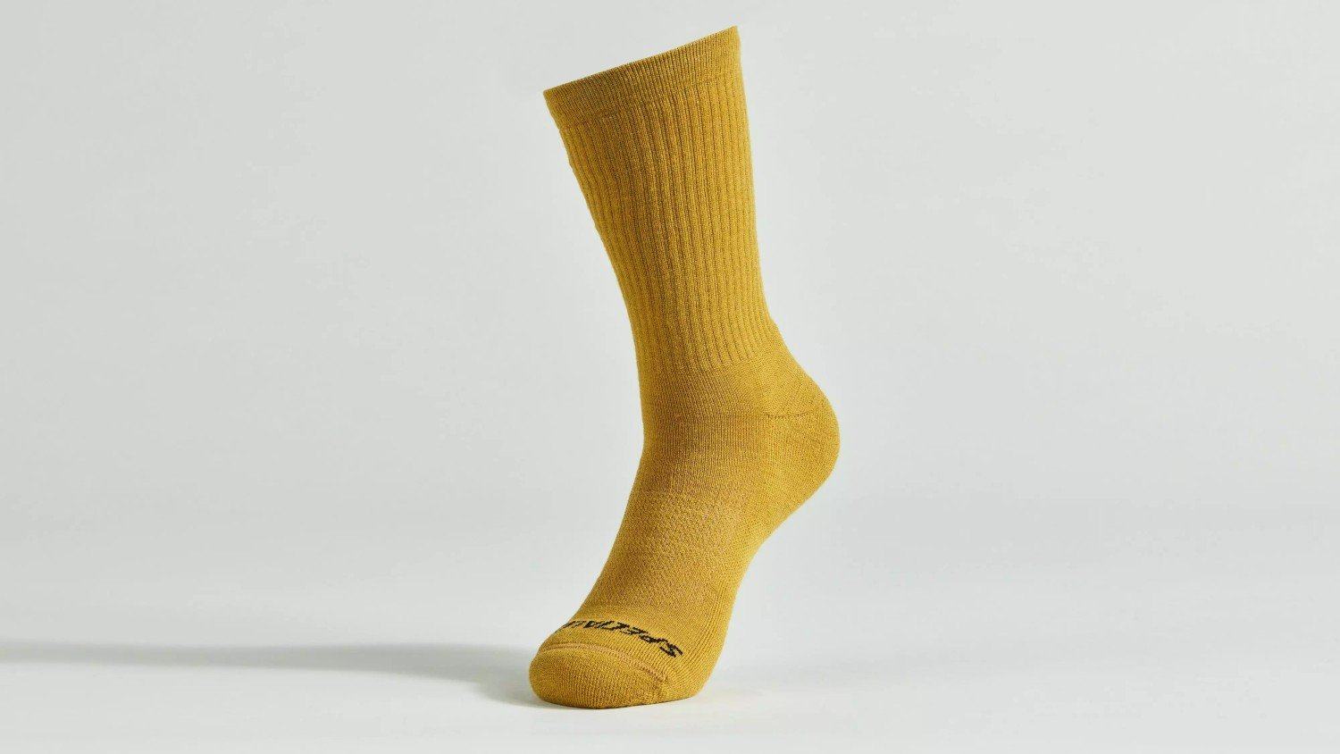 Specialized Merino Midweight Tall Logo Sock - Liquid-Life #Wähle Deine Farbe_Harvest Gold