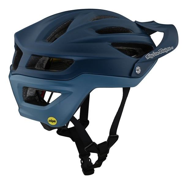 Troy Lee Designs A2 MIPS Helmet Decoy - Liquid-Life #Wähle Deine Farbe_Smokey Blue