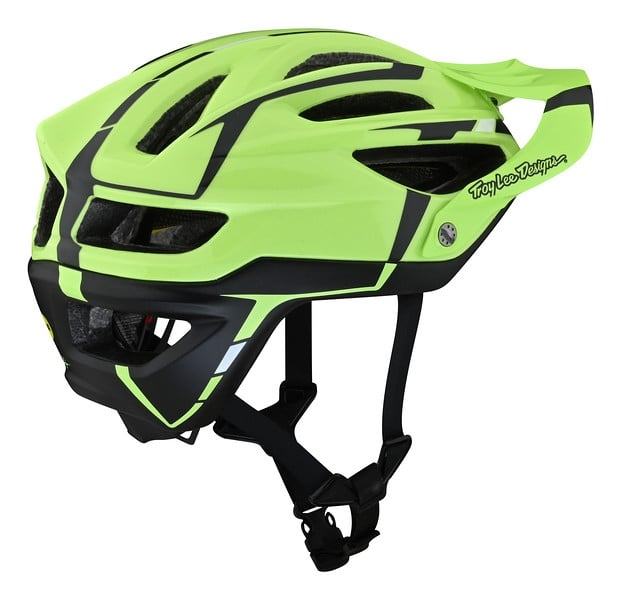 Troy Lee Designs A2 MIPS Helmet - Liquid-Life #Wähle Deine Farbe_Sliver Green / Gray