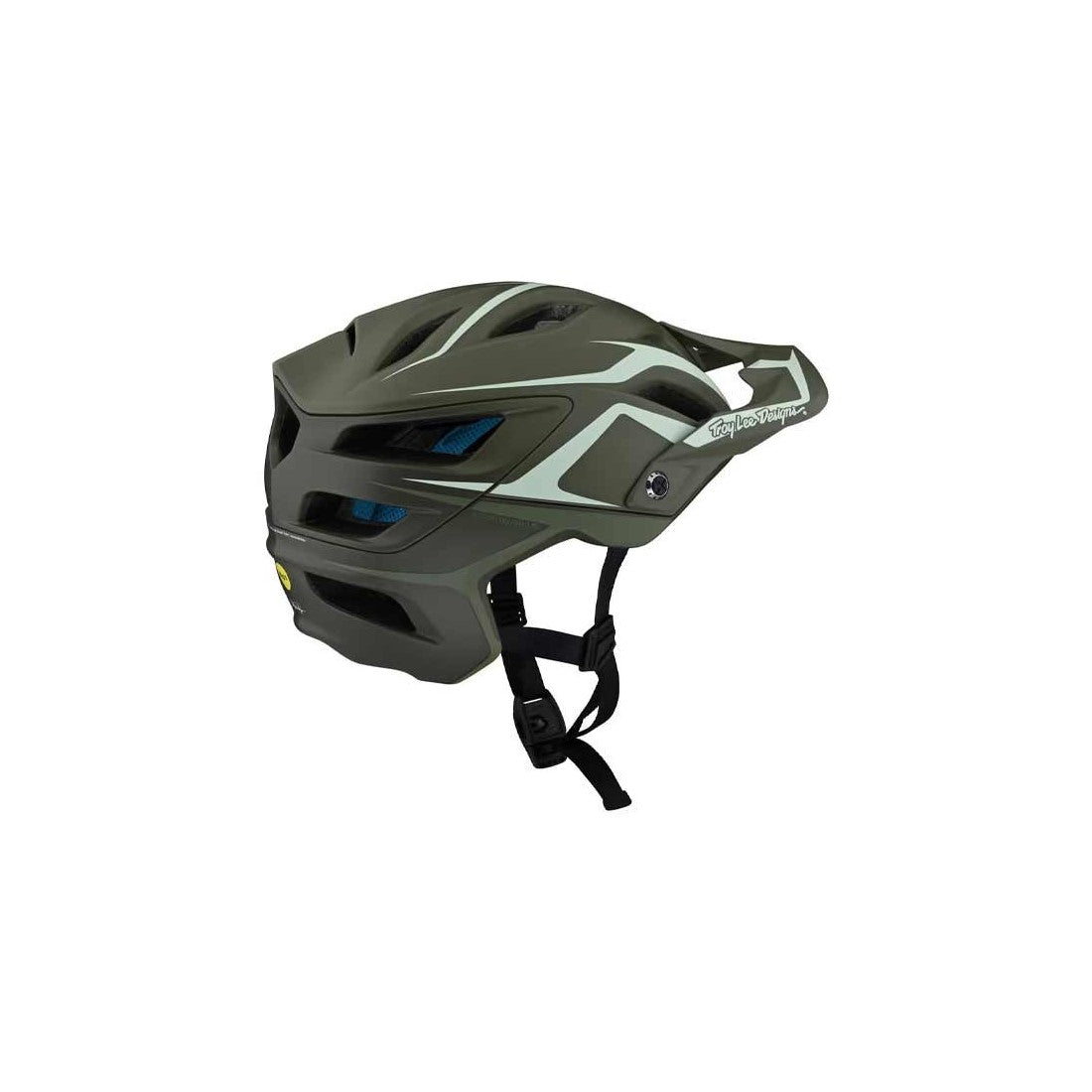 Troy Lee Designs A3 MIPS Helm - Liquid-Life #Wähle Deine Farbe_Jade green