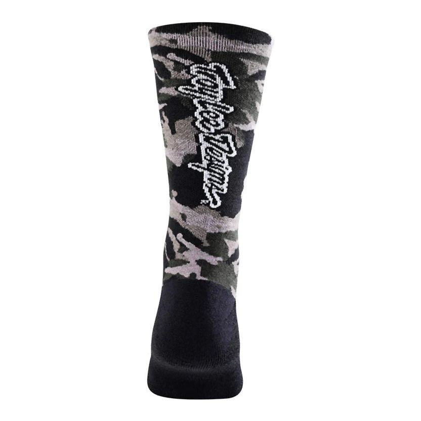 Troy Lee Designs Camo Signature Performance Sock - Liquid-Life #Wähle Deine Farbe_Black