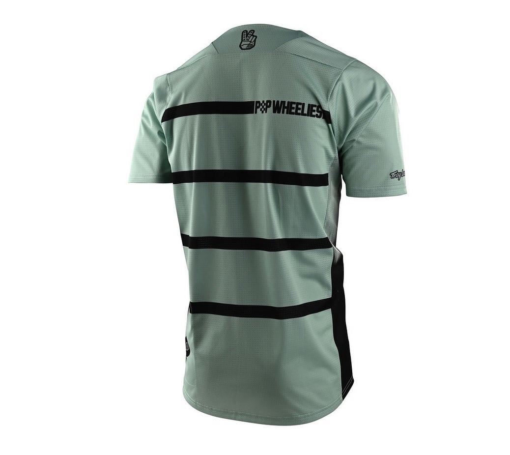 Troy Lee Designs Skyline SS Jersey Youth Diffuze - Liquid-Life #Wähle Deine Farbe_Smoke Green / Black