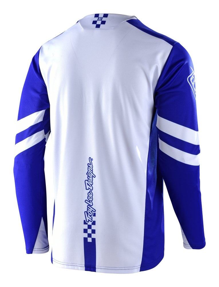 Troy Lee Designs Sprint Jersey Factory - Liquid-Life #Wähle Deine Farbe_Royal Blue/White