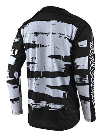 Troy Lee Designs Sprint Jersey Youth - Liquid-Life #Wähle Deine Farbe_Brushed Black / White