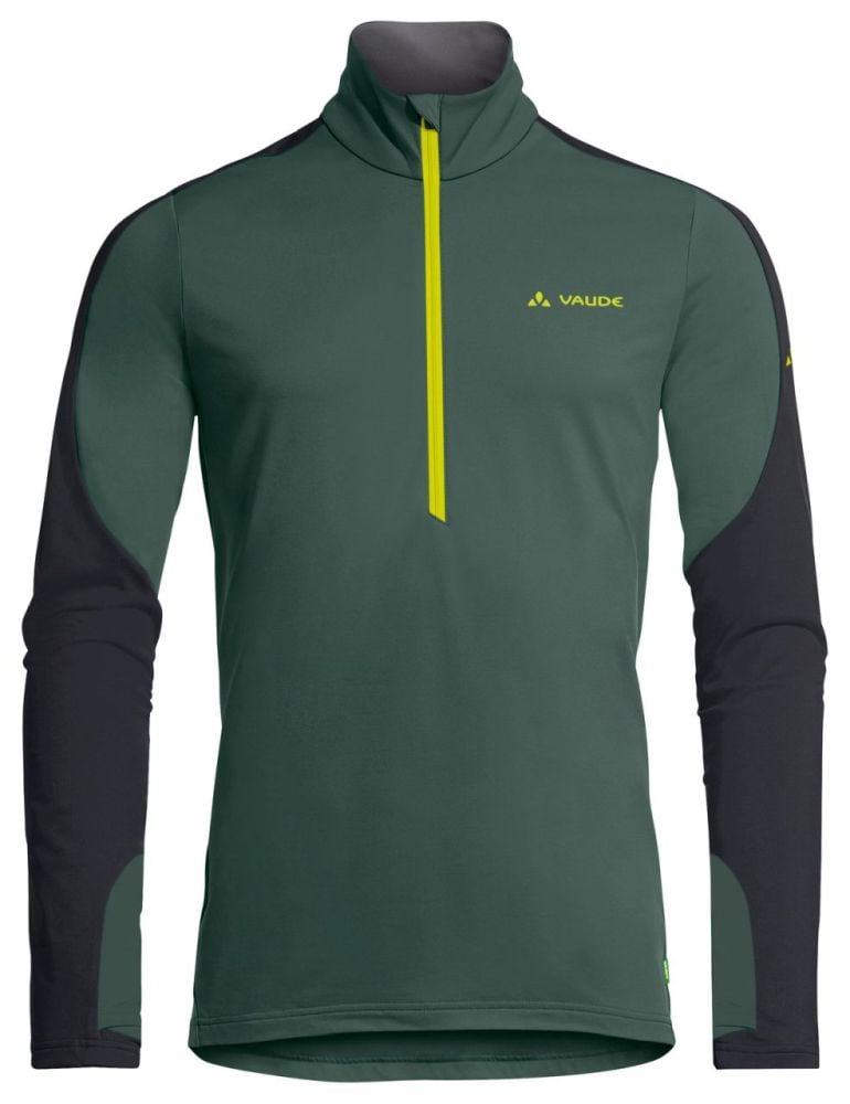 Vaude Livigno Halfzip II - Liquid-Life #Wähle Deine Farbe_Black/Dusty Forest