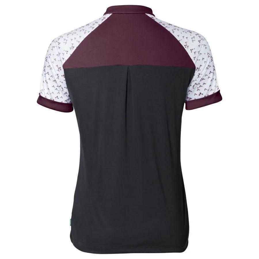 Vaude Women's Ledro Print Shirt - Liquid-Life #Wähle Deine Farbe_Cassis