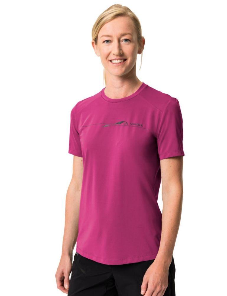 Vaude Women's Qimsa Logo Shirt - Liquid-Life #Wähle Deine Farbe_Lychee