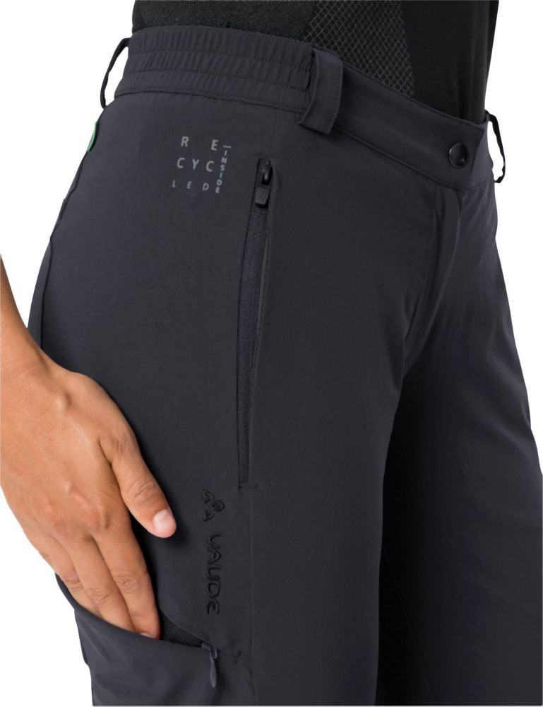 Vaude Women's Yaras 3/4 Pants - Liquid-Life #Wähle Deine Farbe_Black