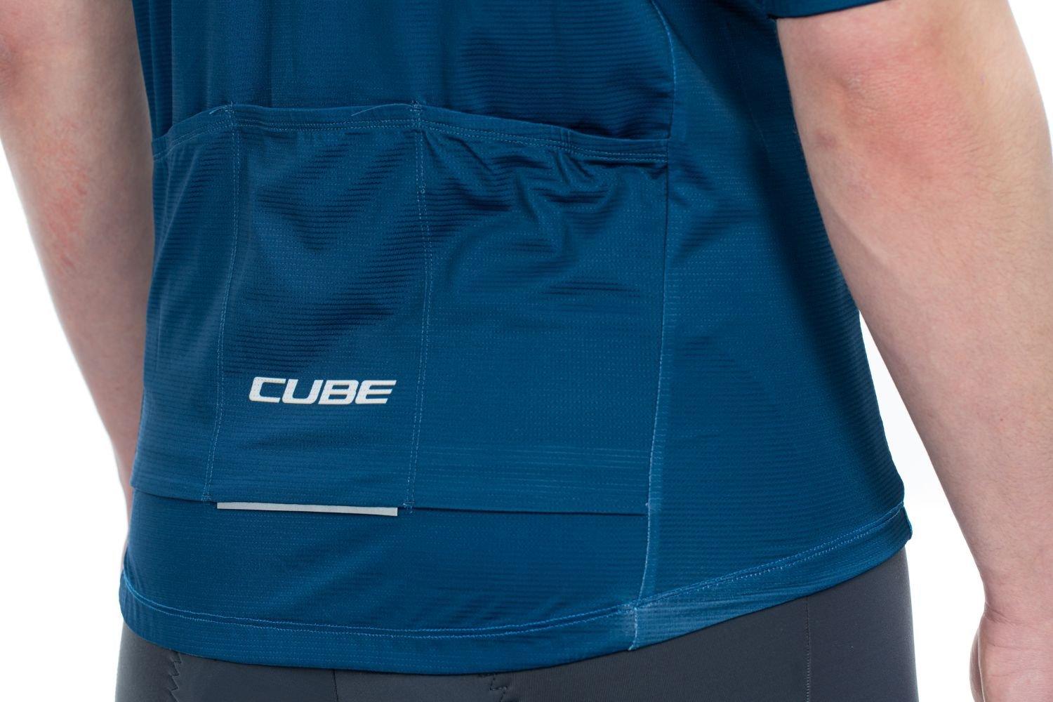 Cube BLACKLINE Trikot CMPT kurzarm - Liquid-Life #Wähle Deine Farbe_Blau