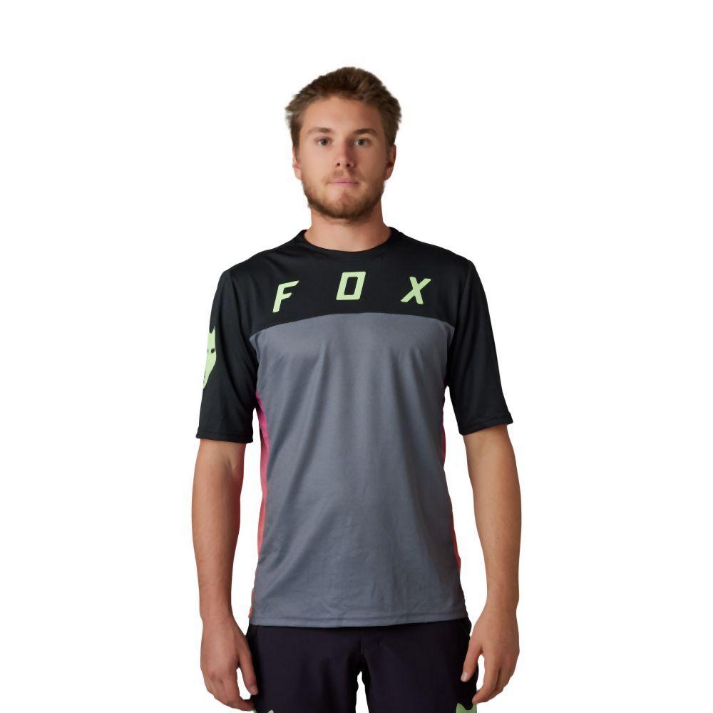 Fox Defend SS Jersey Cekt 2023 - Liquid-Life #Wähle Deine Farbe_Black