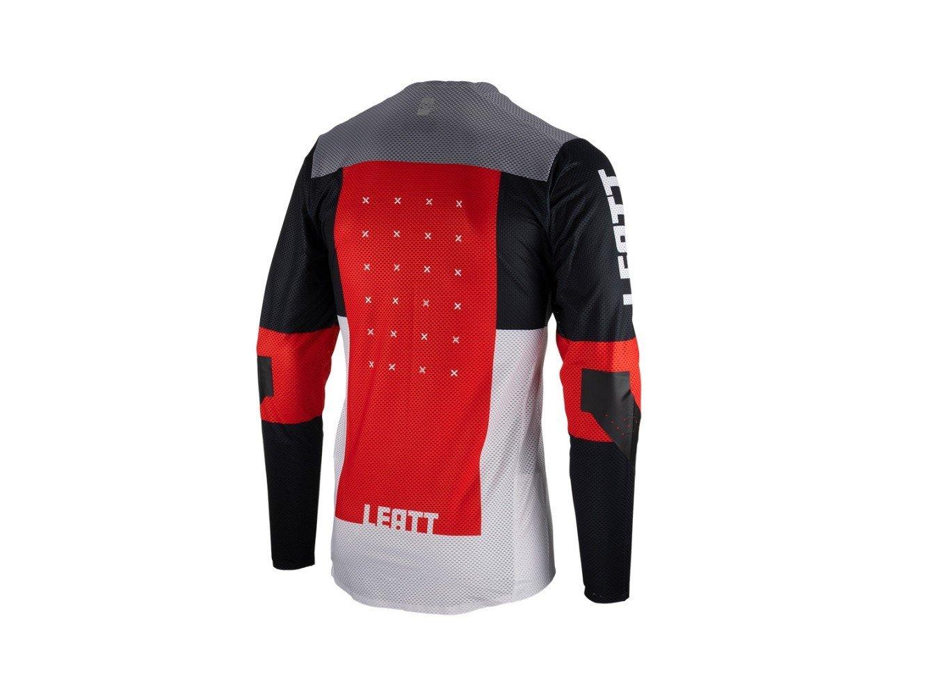 Leatt MTB Gravity 4.0 Junior Jersey - Liquid-Life #Wähle Deine Farbe_Titanium