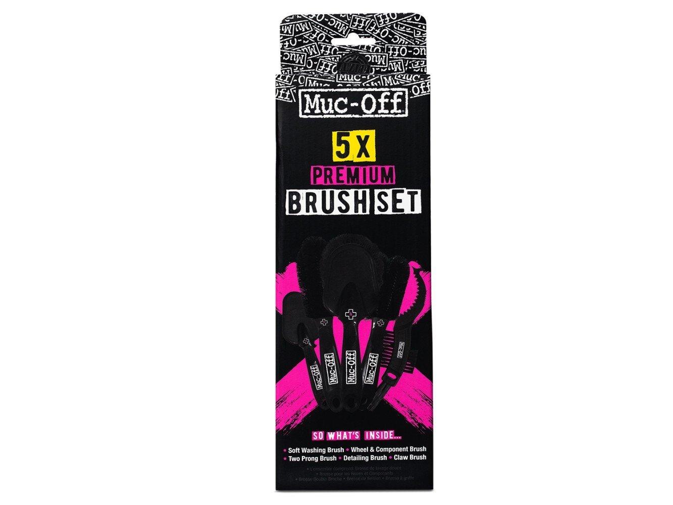 Muc Off 5x Brush Set - Liquid-Life